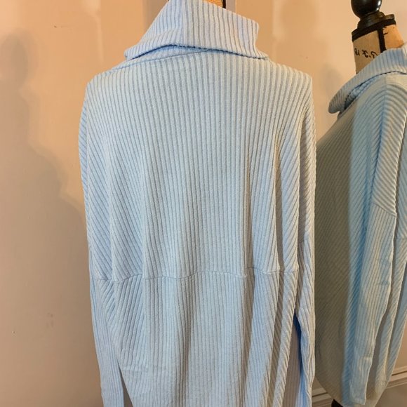 Anthro Saturday Sunday Brushed Cowl Neck Sweater - Picture 4 of 8